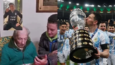 Lionel Messi, video viral, fútbol, redes sociales, abuelo Lionel Messi, video viral, fútbol, redes sociales, abuelo
