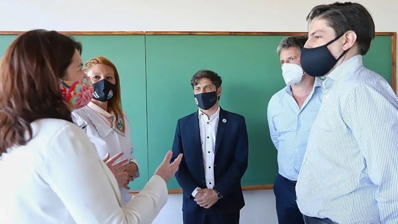 Clases presenciales en PBA: Kicillof dijo que es "muy probable" que en agosto vuelvan en toda la Provincia