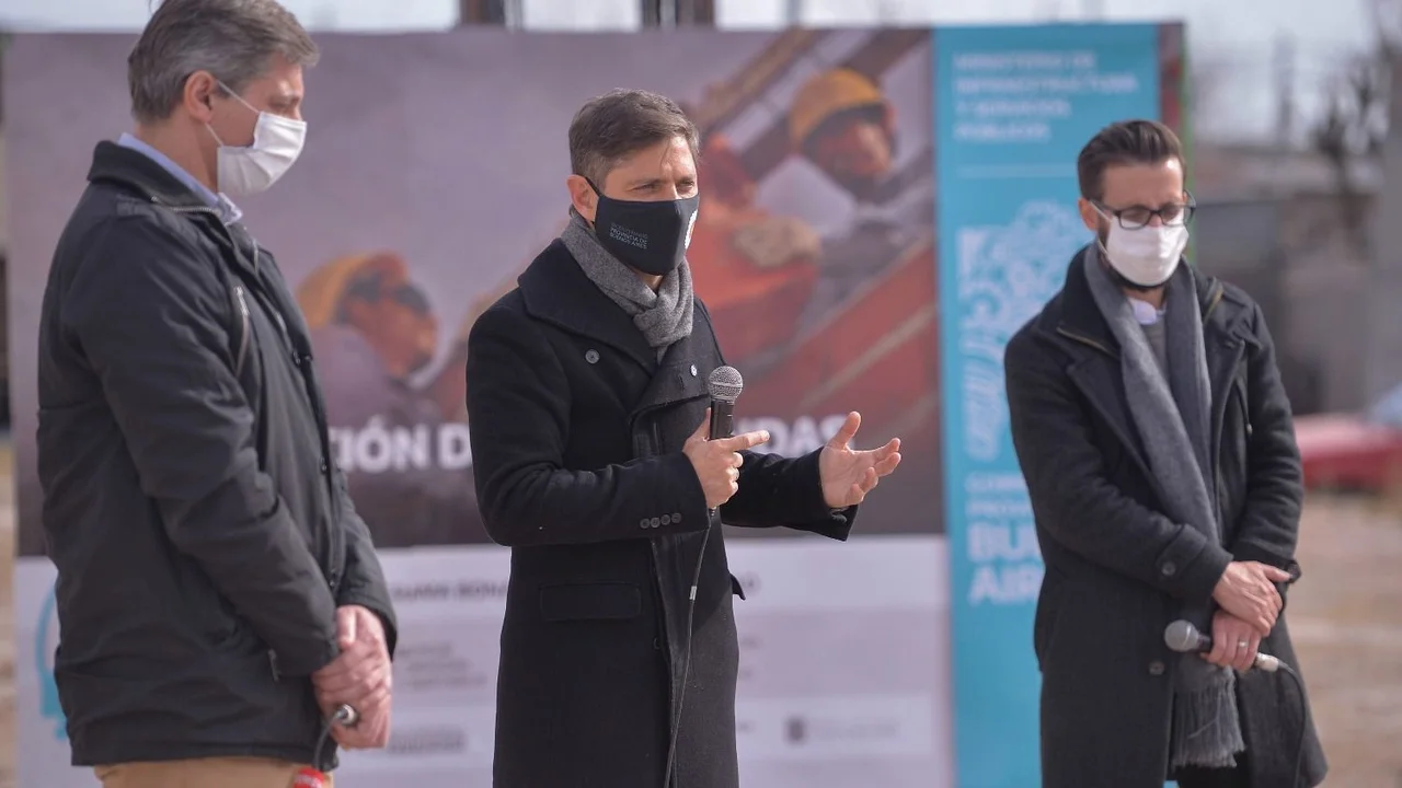 Kicillof inauguró la ruta del cereal bonaerense, una obra de más de $1900 millones
