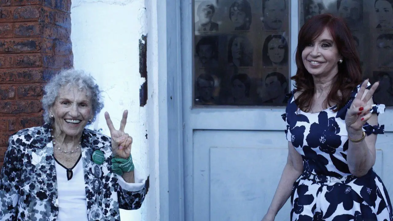 El tierno mensaje de Cristina Kirchner a una Abuela de Plaza de Mayo por su cumpleaños