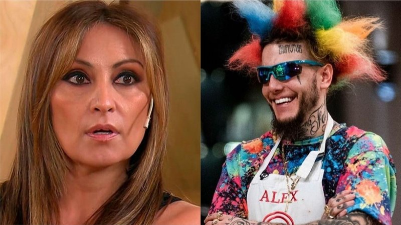 Marcela Tauro y Alex Caniggia