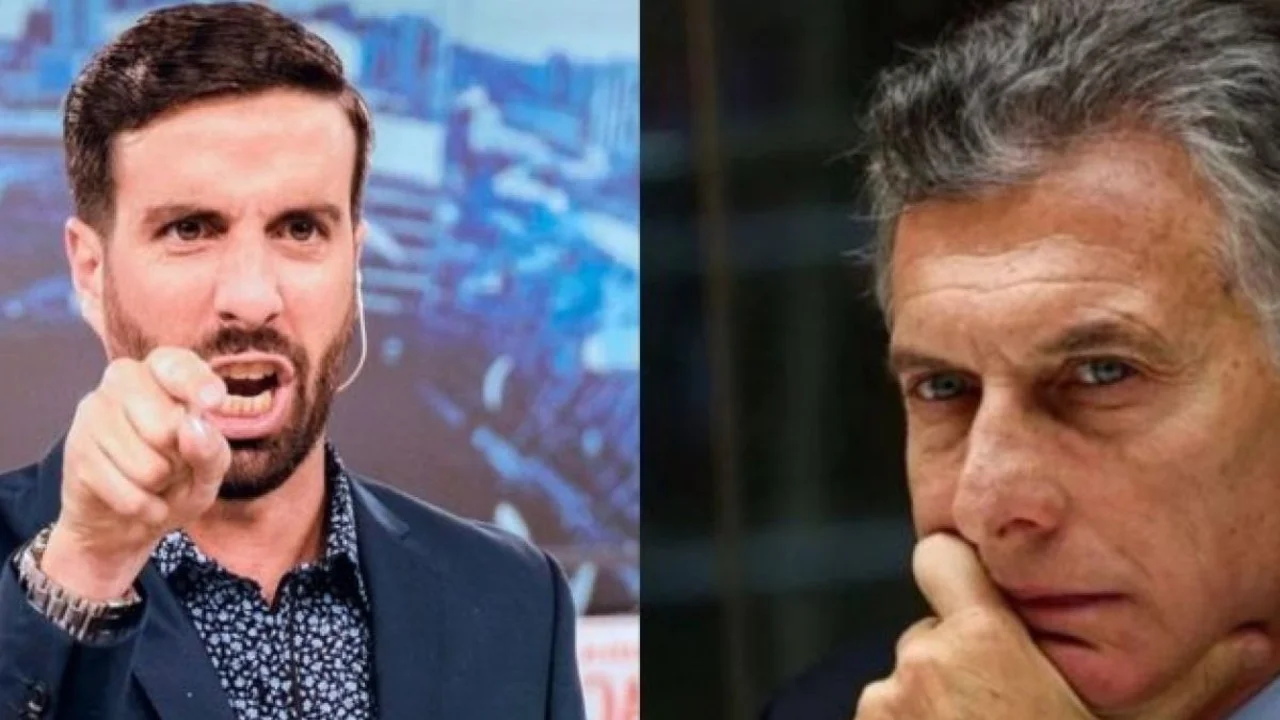 Flavio Azzaro y Mauricio Macri