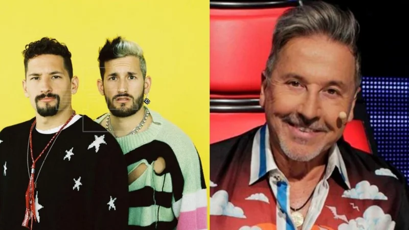 Mau, Ricky y Ricardo Montaner.