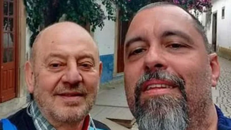 Jorge Lafauci y su esposo Roberto Ávila