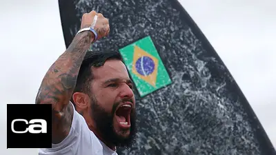 Juegos Olímpicos Tokio 2020: de surfear con la tapa de una heladera al oro olímpico, la historia de Ítalo Ferreira Juegos Olímpicos Tokio 2020: de surfear con la tapa de una heladera al oro olímpico, la historia de Ítalo Ferreira