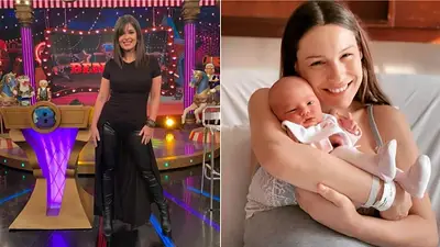 Pampita, Edith Hermida, televisión Pampita, Edith Hermida, televisión