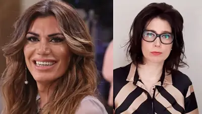 Flor de la V y Sabrina Ajmechet. Flor de la V y Sabrina Ajmechet.