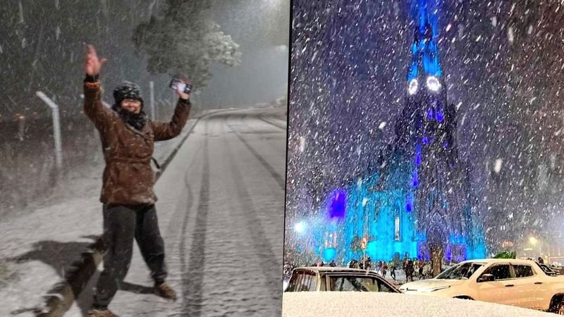 Tormentas de nieve en Brasil, un histórico y extraño fenómeno natural