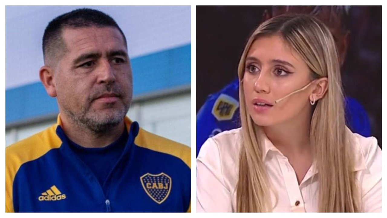 Morena Beltrán Juan Román Riquelme