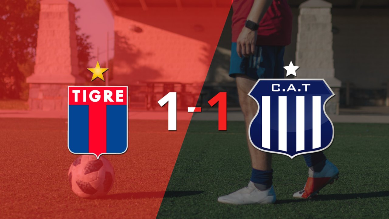 Talleres empató 1-1 en su visita a Tigre
