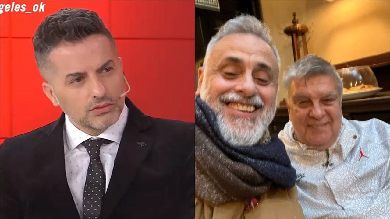 Ángel de Brito, Jorge Rial y Luis Ventura