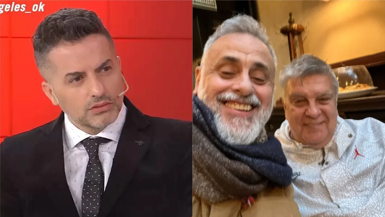 Ángel de Brito, Jorge Rial y Luis Ventura