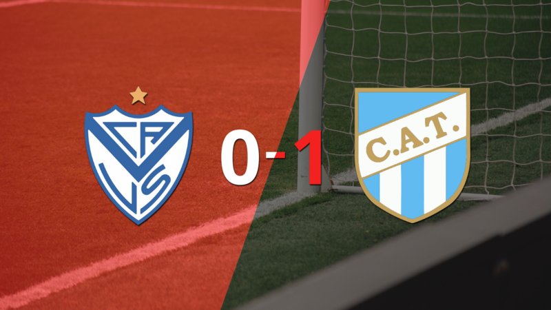 Con lo justo, Atlético Tucumán derrotó a Vélez en su casa
