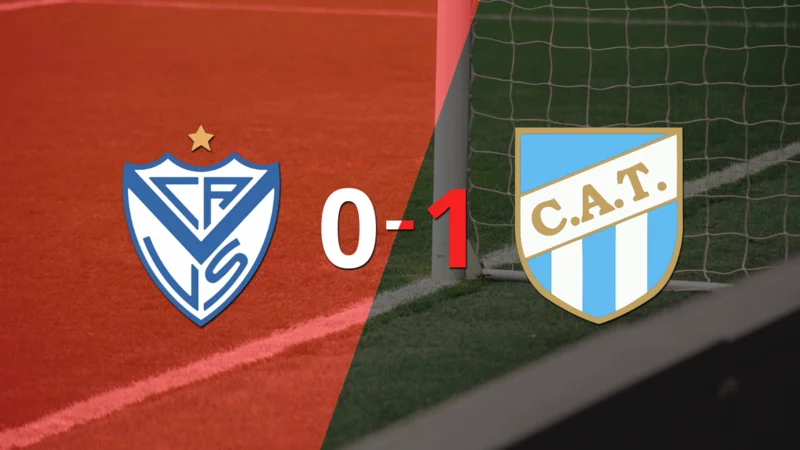 Con lo justo, Atlético Tucumán derrotó a Vélez en su casa