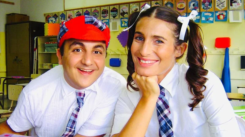 Romina Yan y Diego Topa.