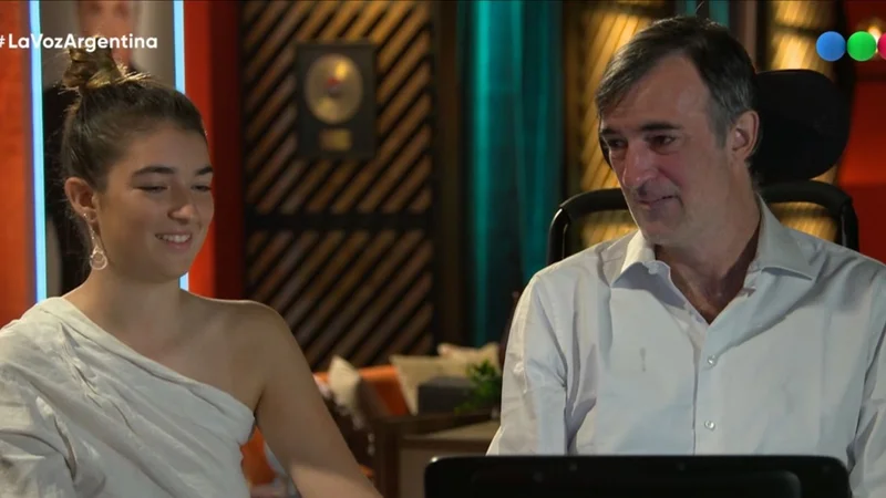 Esteban Bullrich en La Voz Argentina.