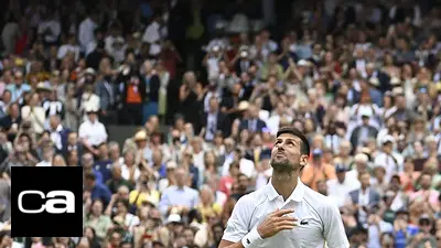 Djokovic vence a Sinner y se mete en las semifinales de Wimbledon Djokovic vence a Sinner y se mete en las semifinales de Wimbledon