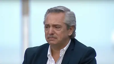 Cacho Fontana. Alberto Fernández Cacho Fontana. Alberto Fernández