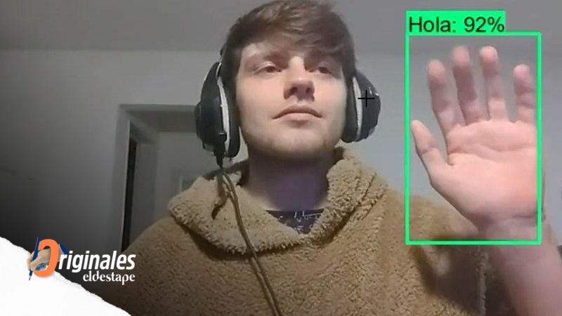 Viral en Twitter: Ignacio Gorriti, el joven de 20 años de Mar del Plata que utilizará inteligencia artificial para interpretar el lenguaje de señas