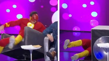 Rodrigo Vagoneta se cayó y asustó a Hernán Drago: "No está bien"