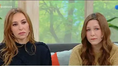Analía Franchín junto a su sobrina, Nadia. Analía Franchín junto a su sobrina, Nadia.