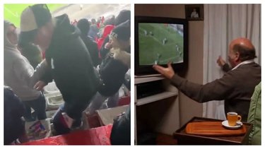 El Tano Pasman estuvo en el Monumental y explotó de bronca por el gol anulado a River