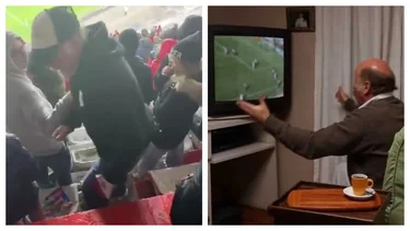 El Tano Pasman estuvo en el Monumental y explotó de bronca por el gol anulado a River