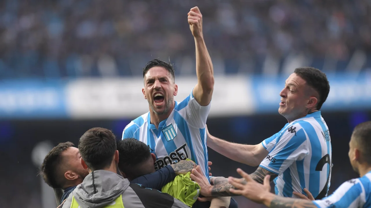 Racing le ganó a Independiente con un golazo de Hauche