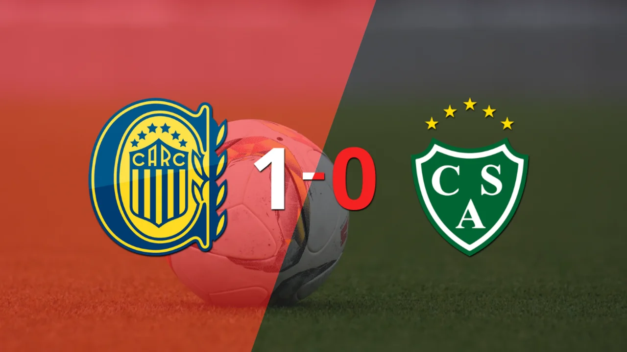 Apretada victoria de Rosario Central frente a Sarmiento
