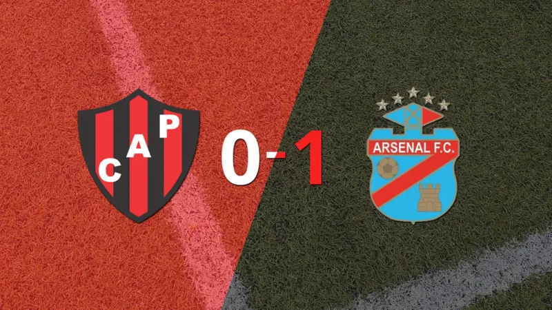 Arsenal se impuso con lo justo ante Patronato