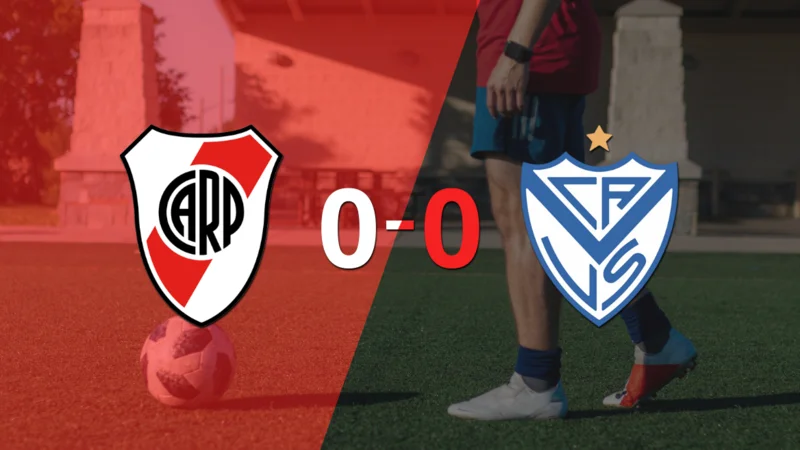 River Plate y Vélez terminaron sin goles