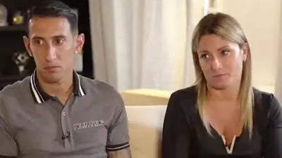 Ángel di María y Jorgelina Cardoso Ángel di María y Jorgelina Cardoso