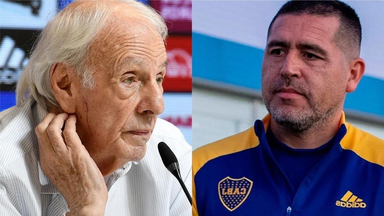César Luis Menotti, Juan Román Riquelme, Boca Juniors, Sebastián Battaglia. 