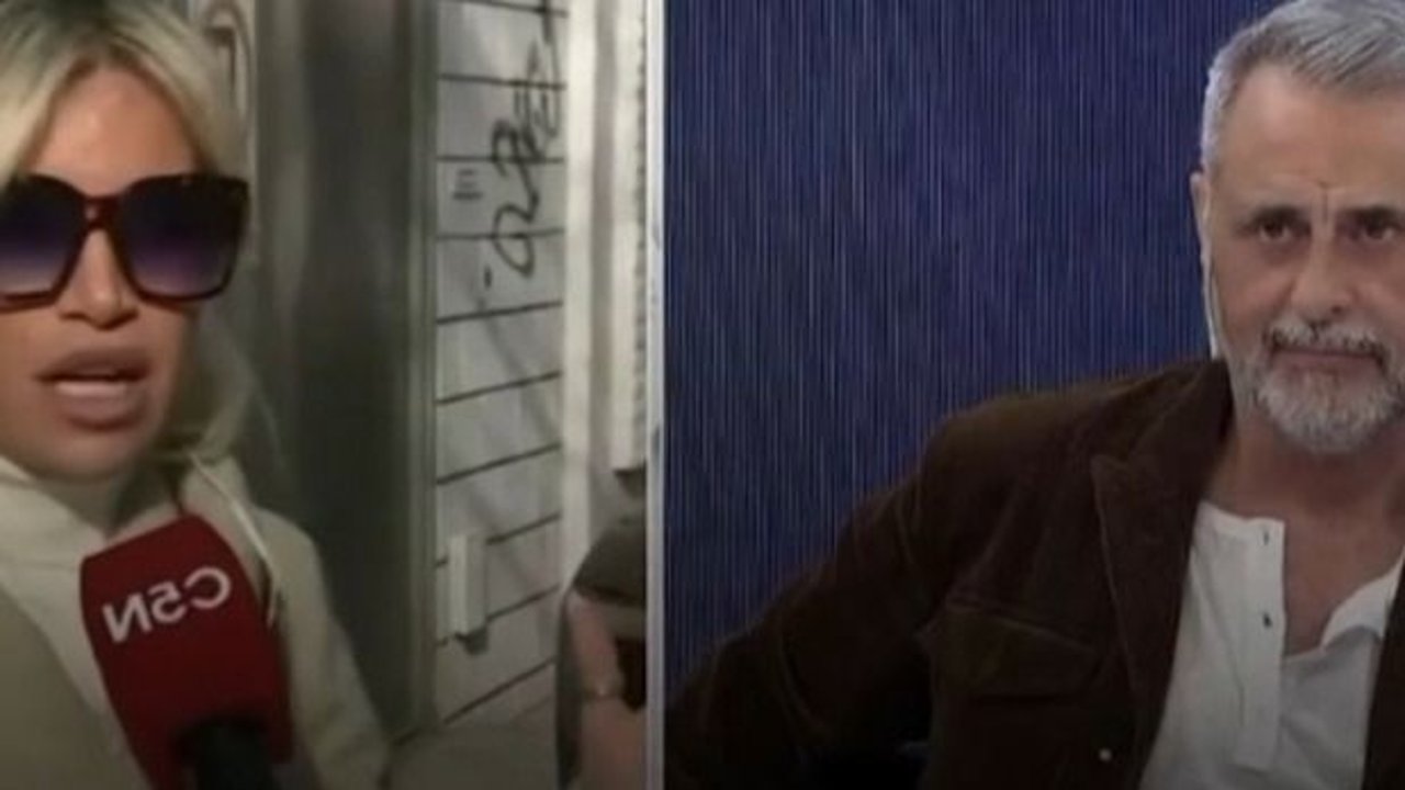 Internas de América TV con Flor Peña. El móvil de Flor Peña con Jorge Rial en C5N