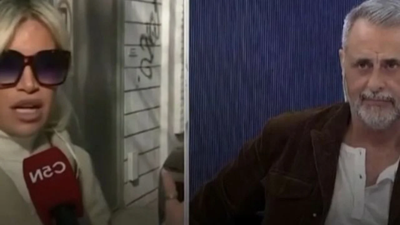 Internas de América TV con Flor Peña. El móvil de Flor Peña con Jorge Rial en C5N