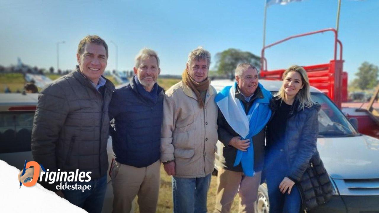 Juntos, de campaña con el lockout de la Mesa de Enlace