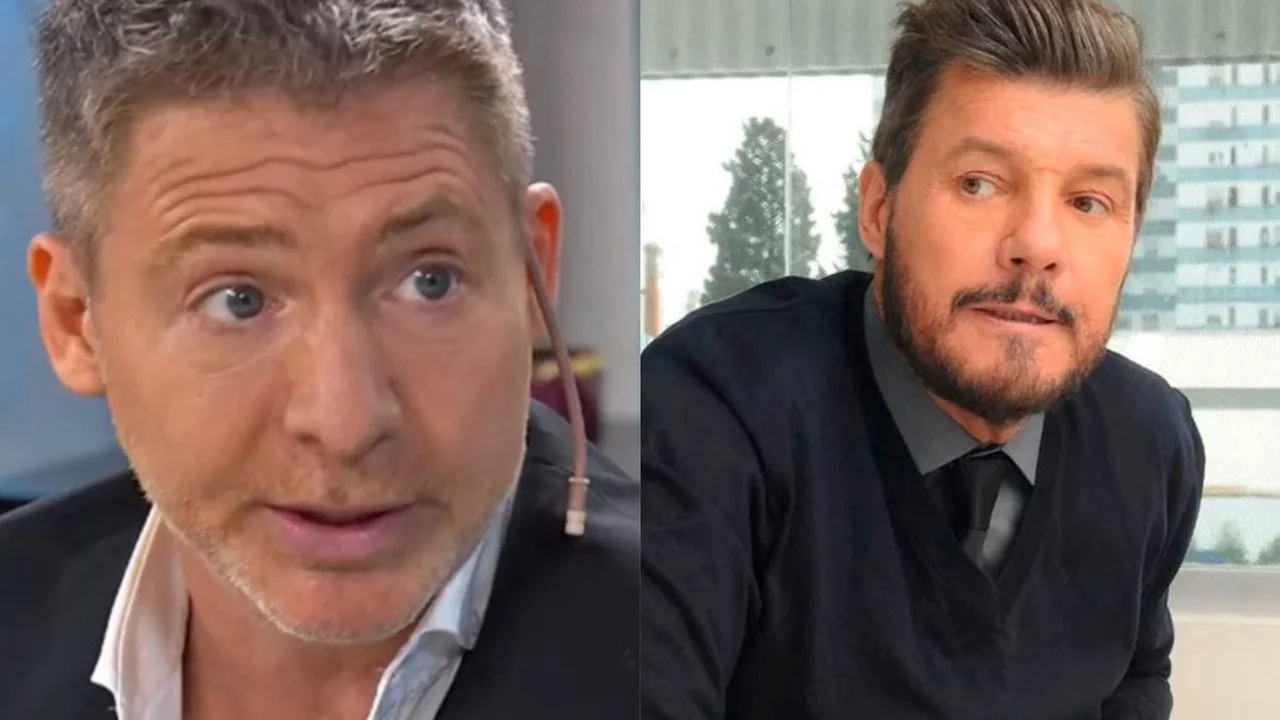 Adrián Suar y Marcelo Tinelli.