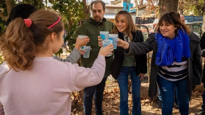 AySA habilitó una nueva red de agua potable en Tigre