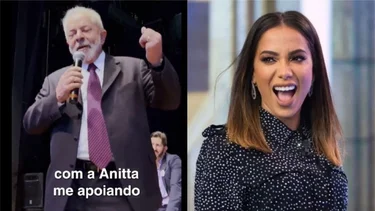 Lula respondió al apoyo de Anitta con un divertido tuit