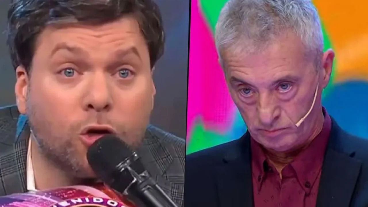 Guido Kackza cruzó a un participante que se negó a responder en Los 8 Escalones