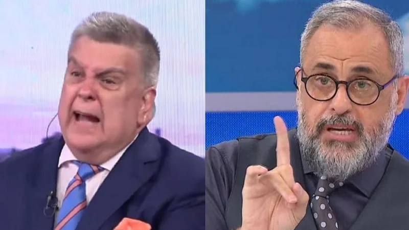 Jorge Rial vs Luis Ventura. Pelea entre Ventura y Rial con una amenaza en vivo del presidente de APTRA en Intrusos: "Lo desafío un mano a mano"