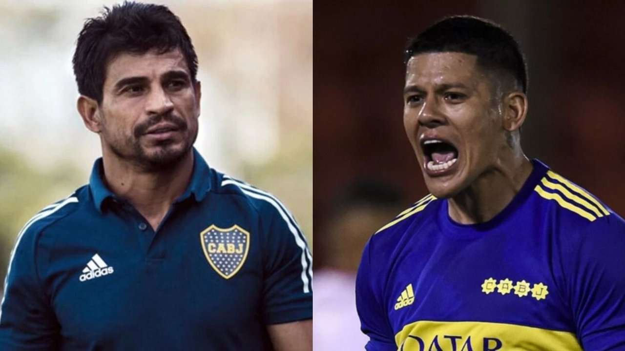 Hugo Ibarra Marcos Rojo Boca Juniors