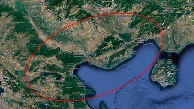 Un avión ucraniano que cargaba armas se estrelló en Grecia Un avión ucraniano que cargaba armas se estrelló en Grecia