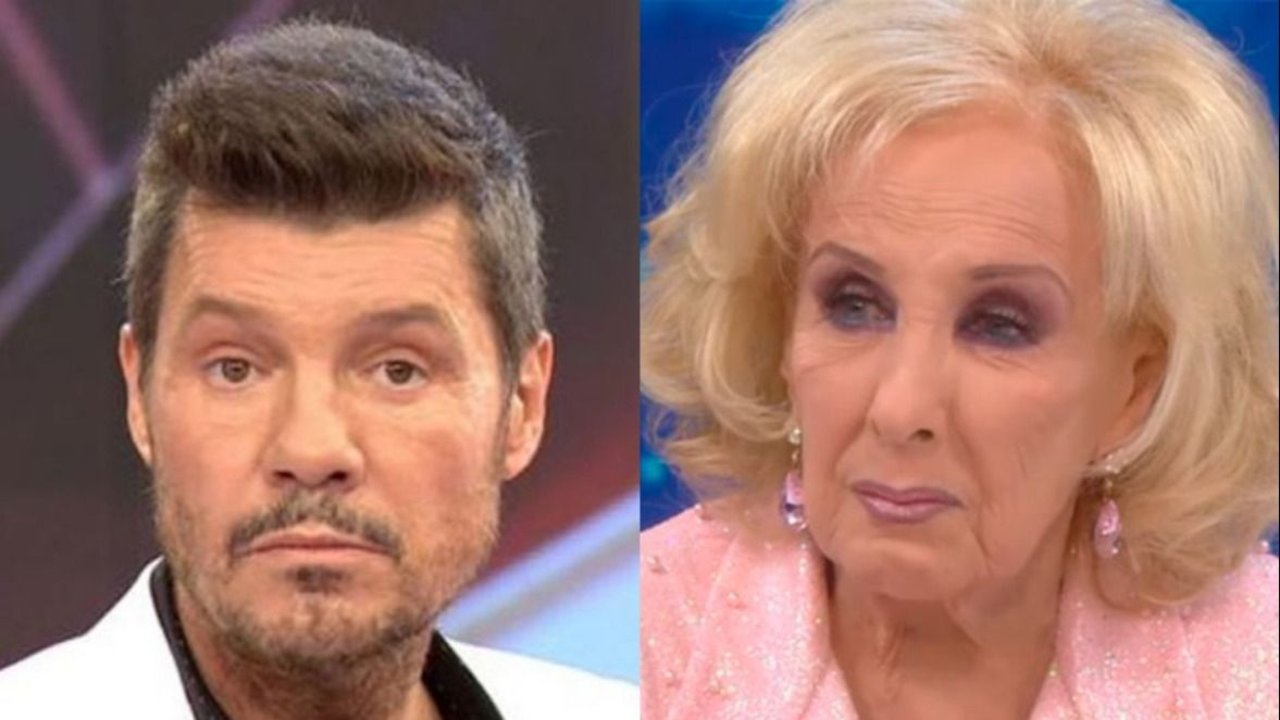Marcelo Tinelli. Mirtha Legrand