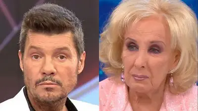 Marcelo Tinelli. Mirtha Legrand Marcelo Tinelli. Mirtha Legrand