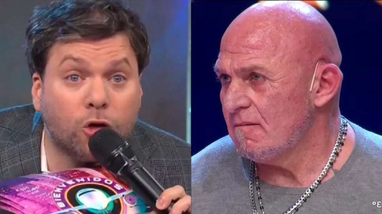 Guido Kaczka le hizo un atrevido comentario a un participante de Los 8 Escalones