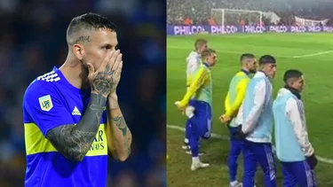 Un hincha de Argentinos Juniors se burló de Benedetto en pleno partido ante Boca