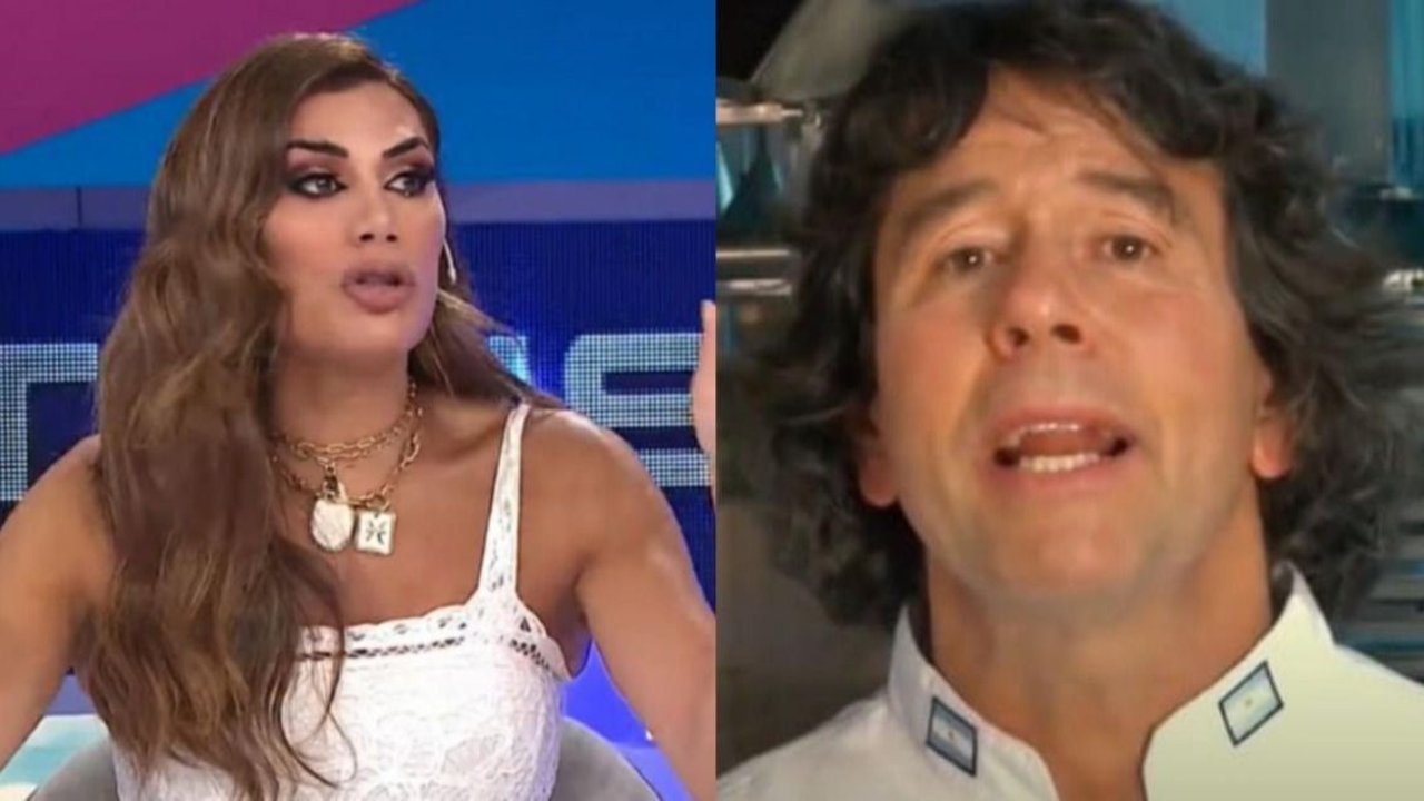 Ariel Rodríguez Palacios contra Mica Viciconte. Intrusos destrozó a Ariel Rodríguez Palacios 
