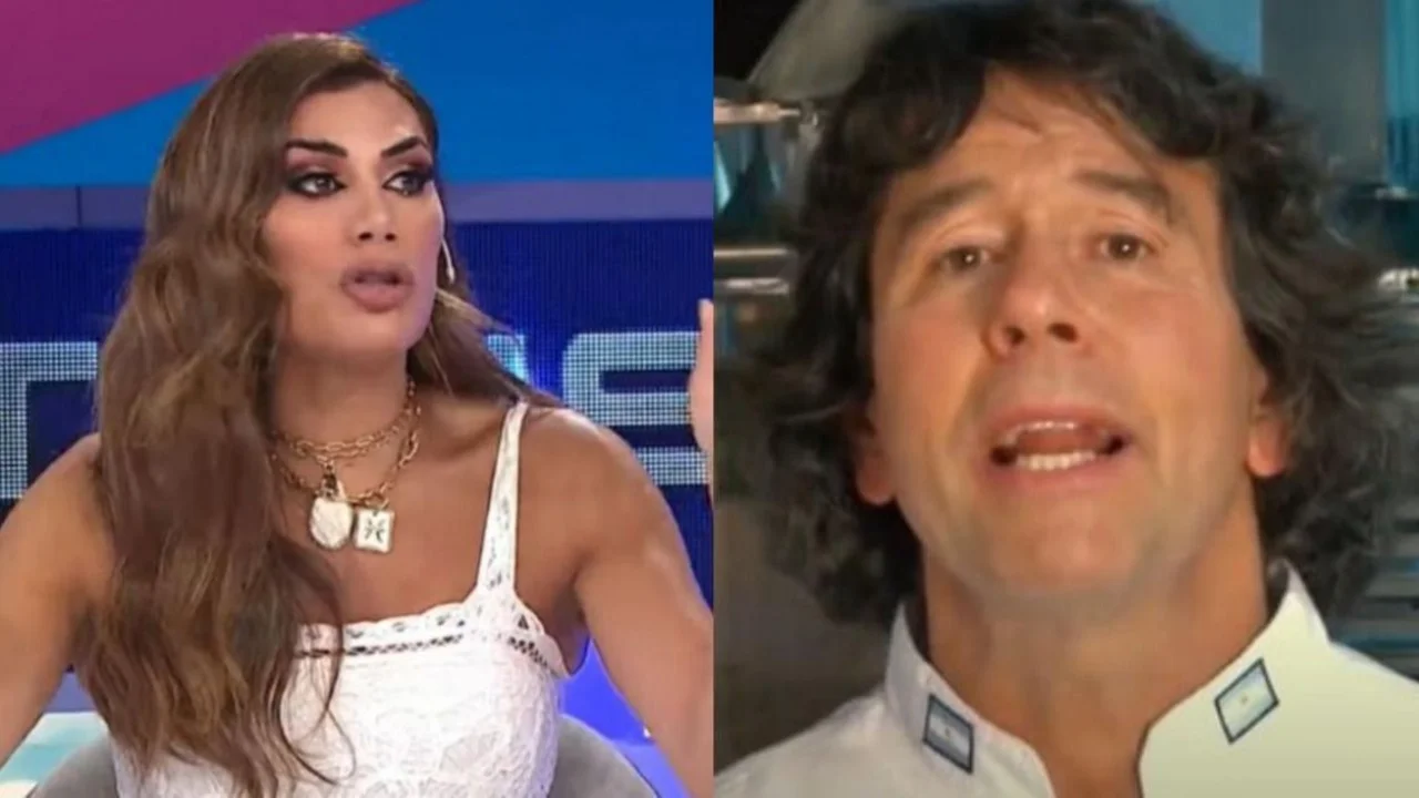 Ariel Rodríguez Palacios contra Mica Viciconte. Intrusos destrozó a Ariel Rodríguez Palacios 