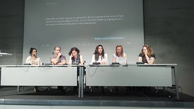 Victoria Montenegro dijo "Nunca Más" junto a víctimas del Holocausto y dictaduras de Latinoamérica Victoria Montenegro dijo "Nunca Más" junto a víctimas del Holocausto y dictaduras de Latinoamérica
